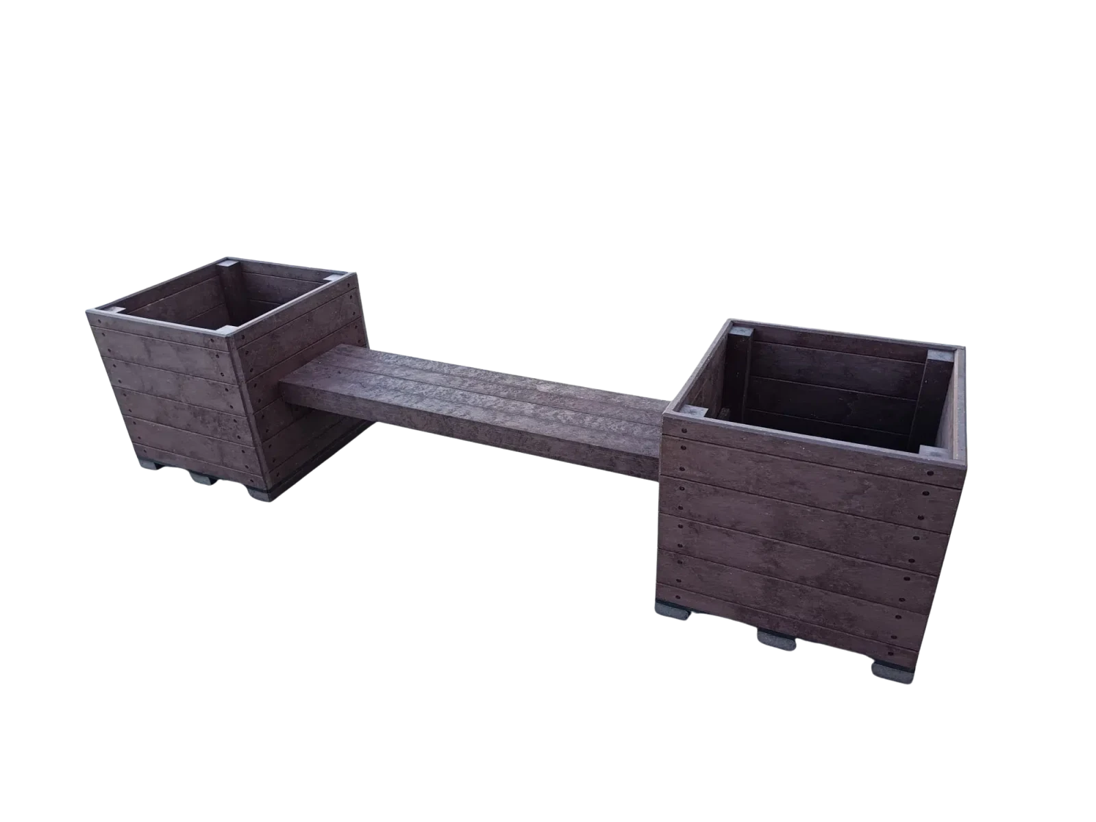 panchina caterina in plastica rigenerata logisto