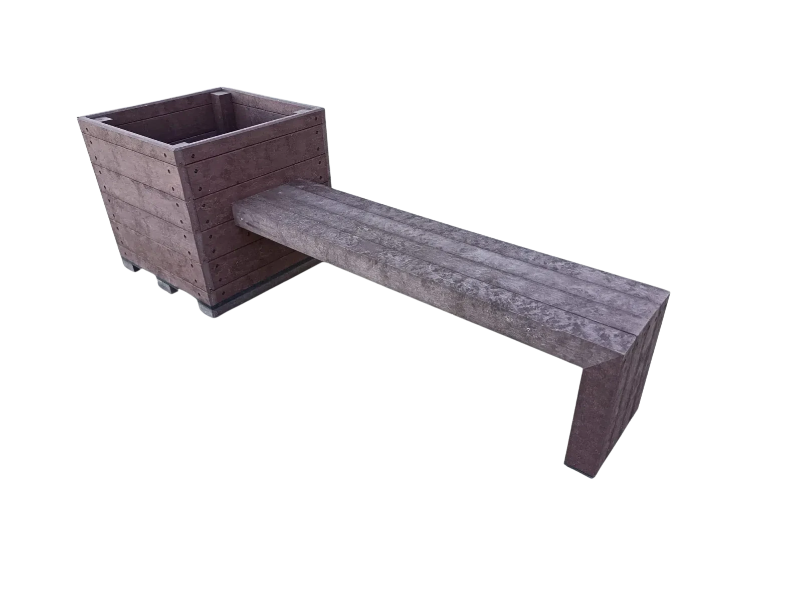 panchina mary in plastica riciclata logisto