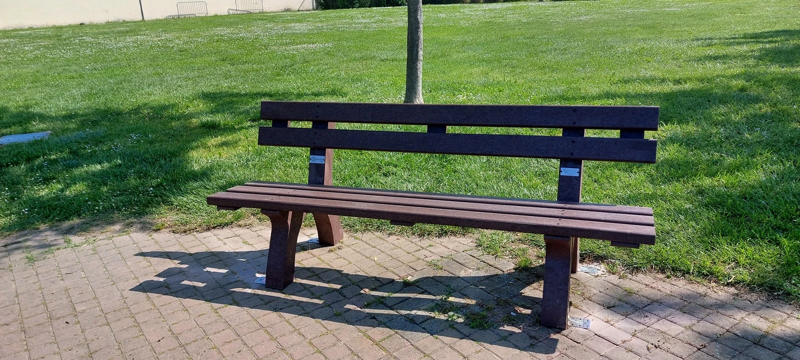 panchina val po in plastica logisto