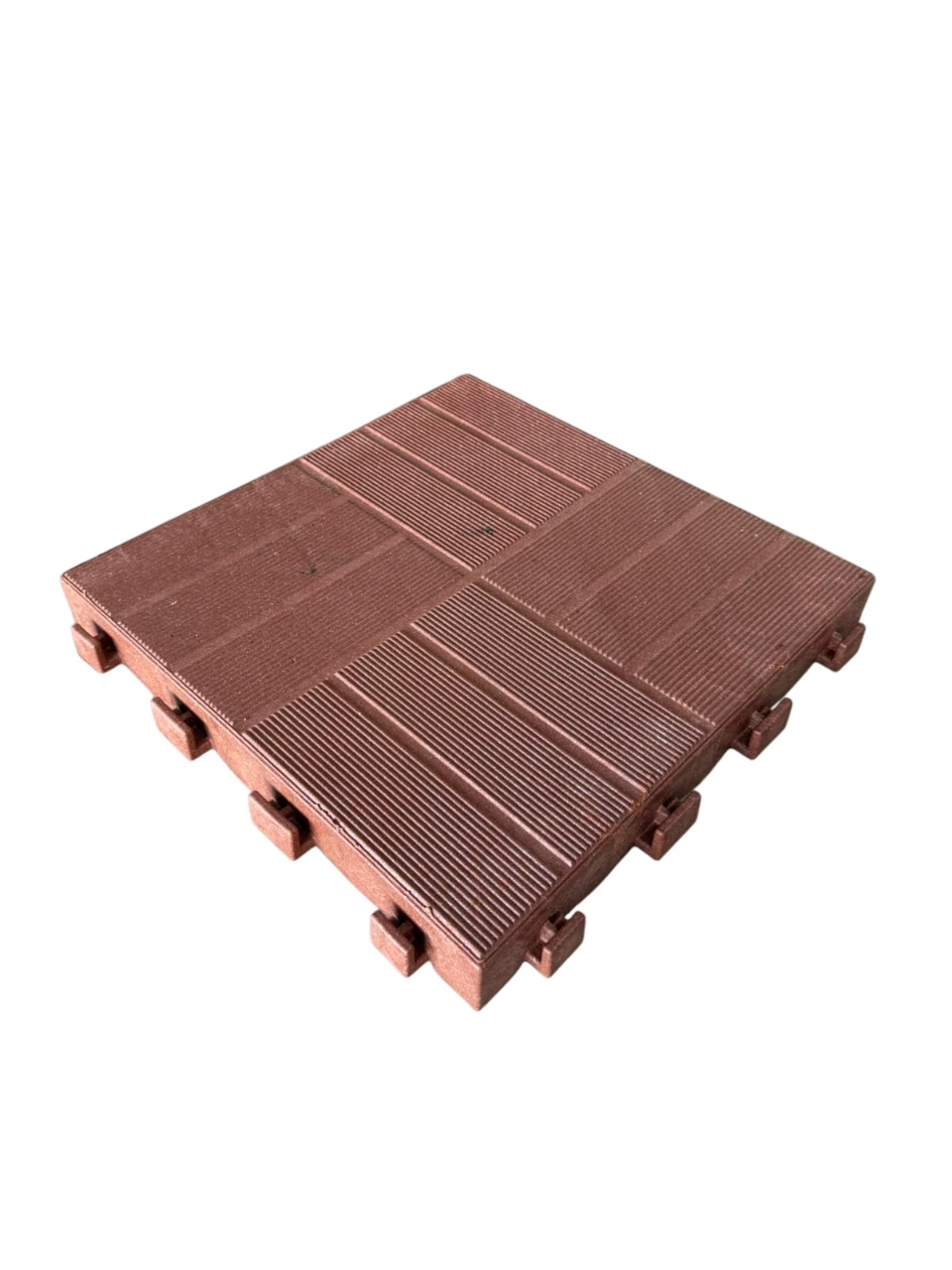 piastrella da giardino in plastica terra cotta logisto