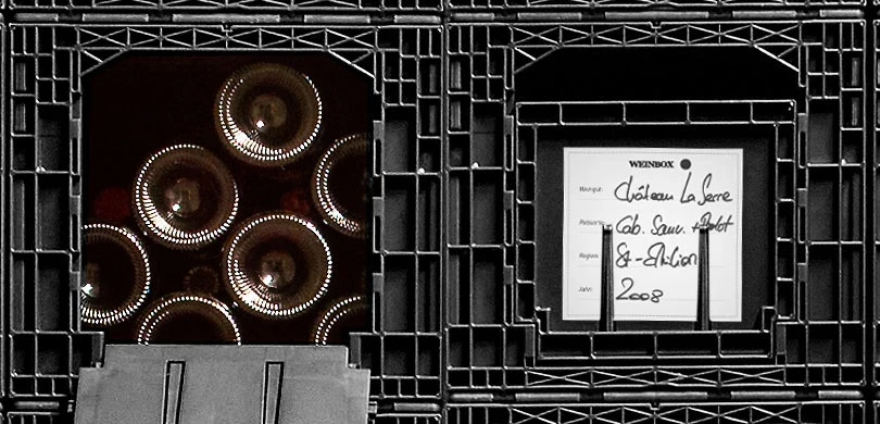 cassette vinbox per lo stoccaggio del vino incastrabili portaetichette logisto