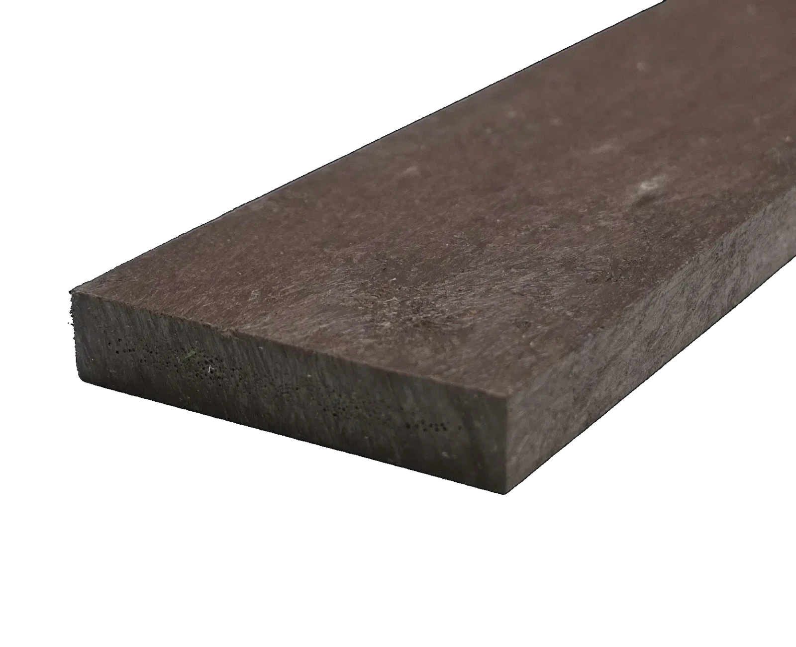 listelli in plastica rigenerata pieni 100x20 marrone logisto