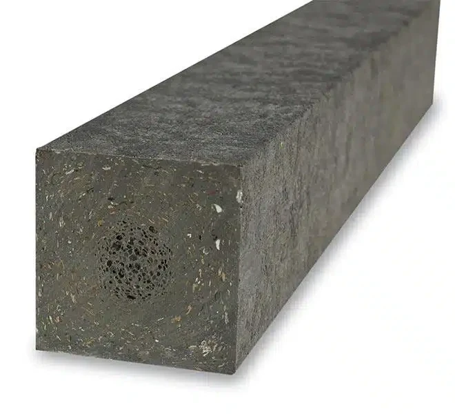 travetti in plastica rigenerata pieni 100x100  grigio logisto